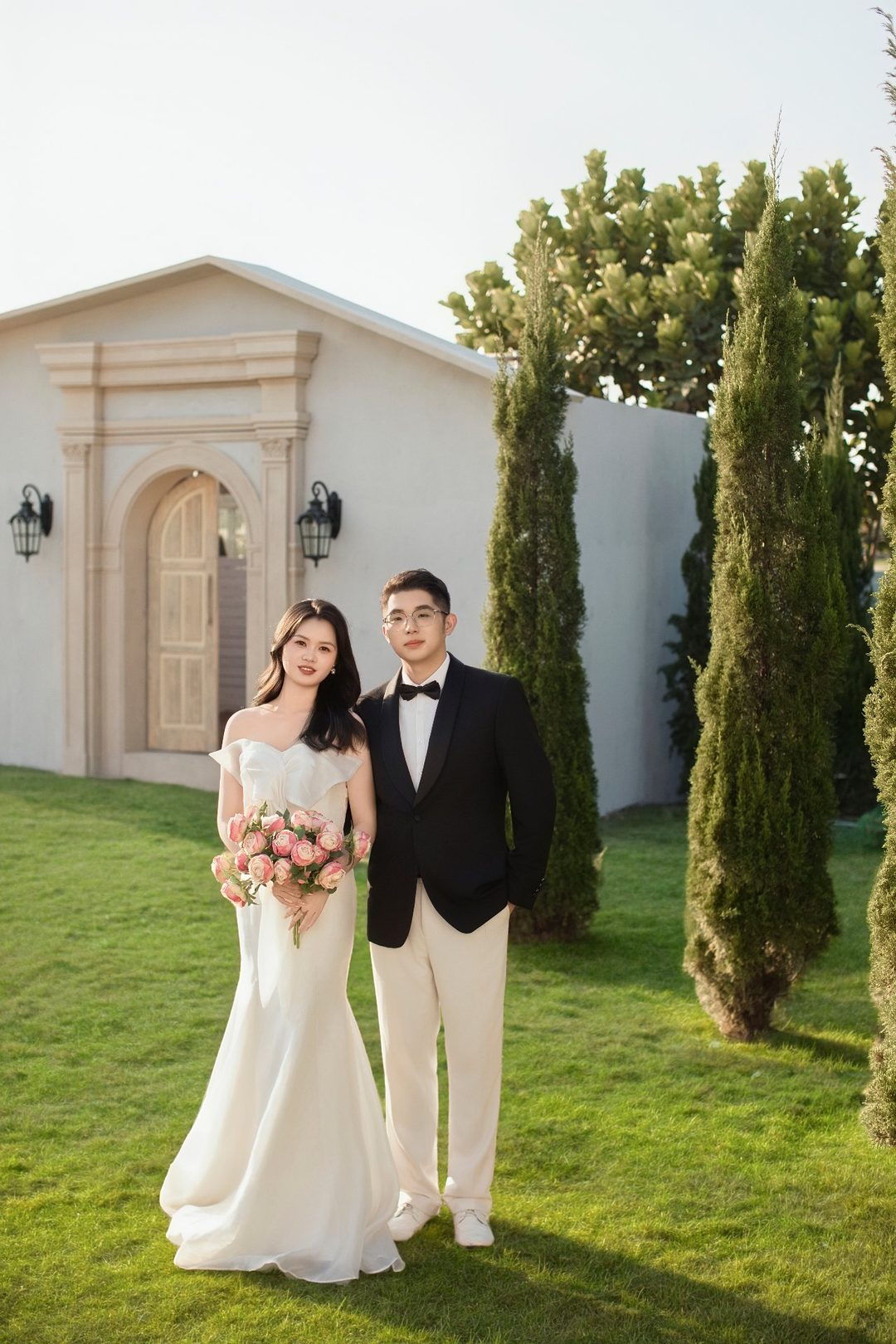 黄子健与陈惠瑜婚纱照